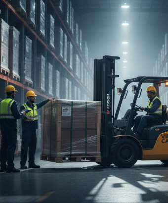 Warehouse operations with forklifts