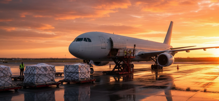 Cargo Aircraft at Airport